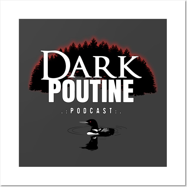 Dark Poutine Logo 2021 Wall Art by darkpoutine